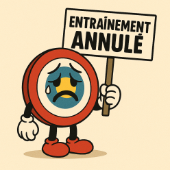 Annulation entrainement jeudi 25/06/2026